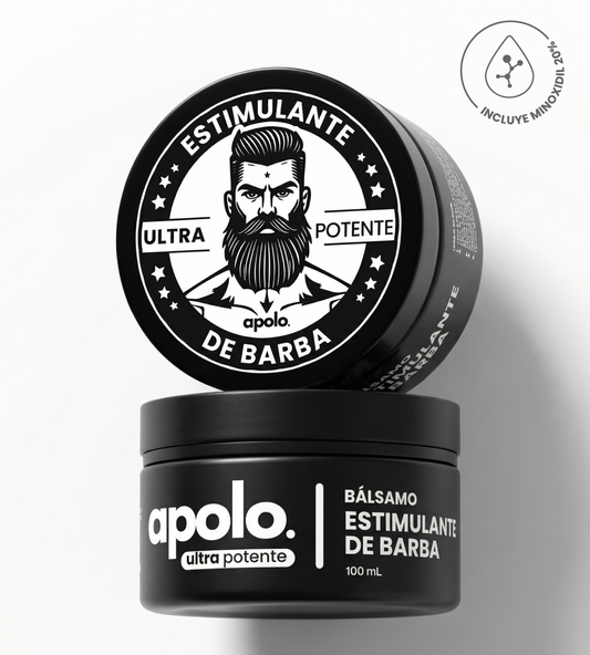 Bálsamo para Crecimiento de Barba Ultra Potente con Minoxidil 20% | 100mL