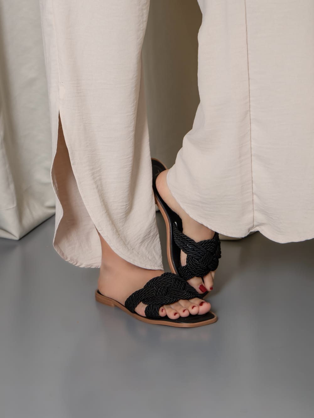 Sandalias Florencia Negro - VEVANT Colombia