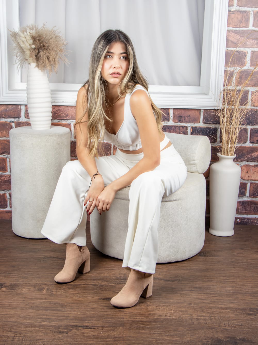 Botines de Mujer Barcelona Beige - VEVANT Colombia