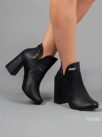 Botines de Mujer Barcelona Negro - VEVANT Colombia