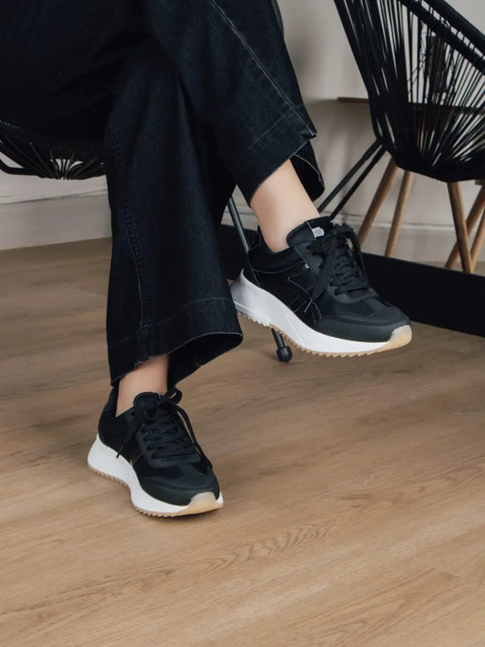 Tenis de Mujer Kansas Negro - VEVANT Colombia