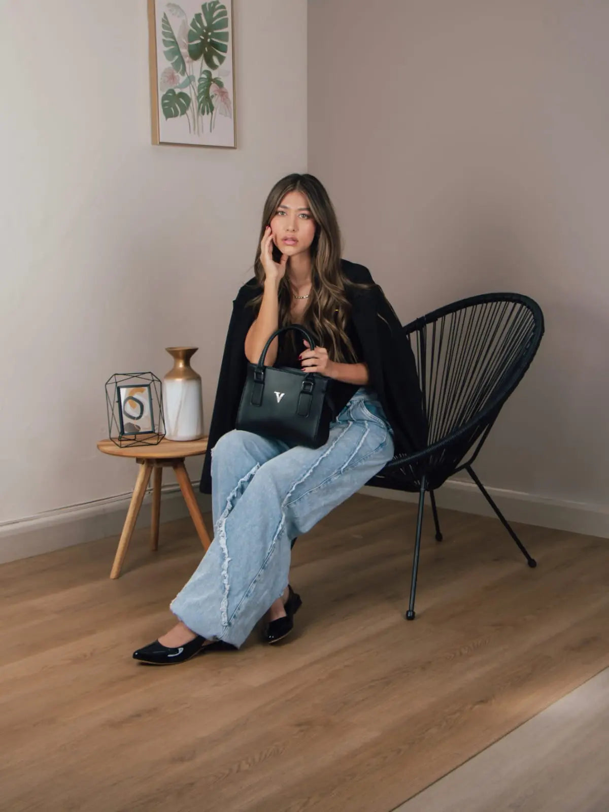 Zapato Tacón Bajo para Mujer Anastasia Negro - VEVANT Colombia